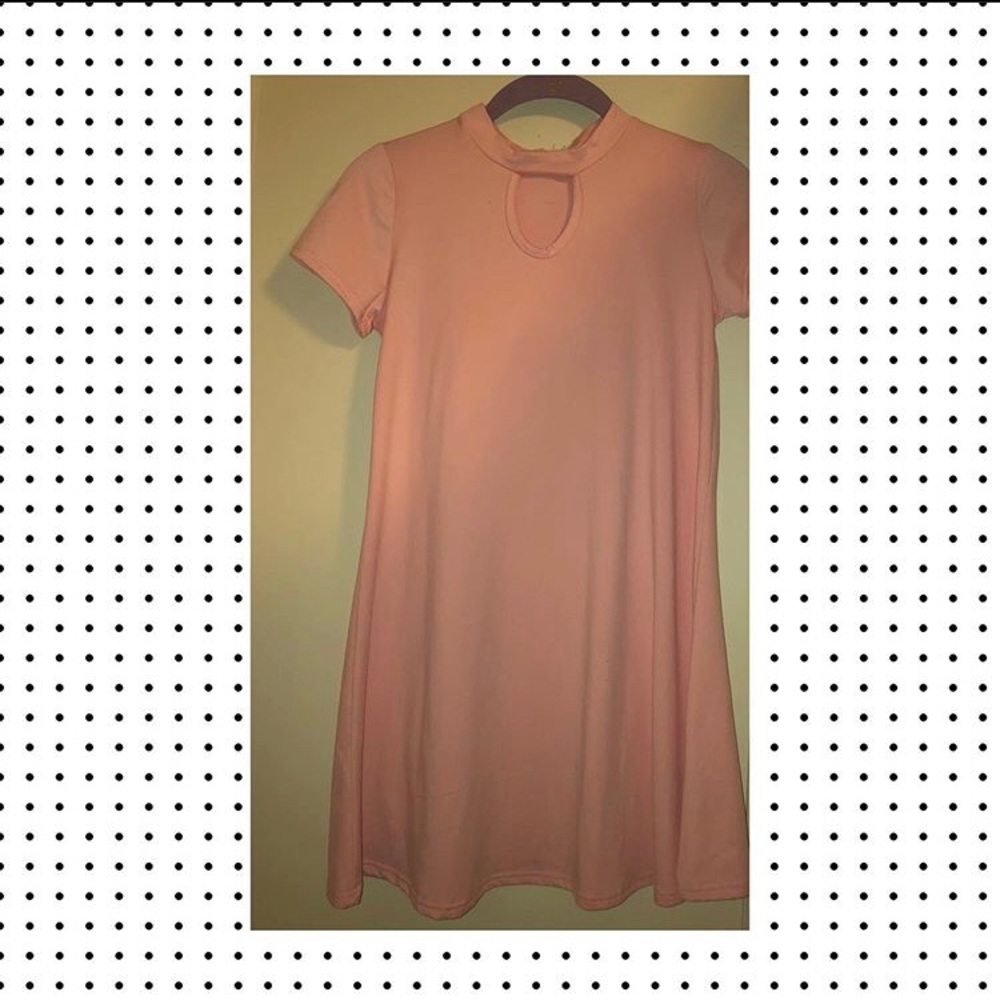 Tjmaxx Pink flow mini dress